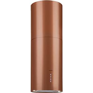 Klarstein Cappa Isola, Cappa Cucina con Timer, Flusso d'Aria di 650m³/h, Cappa per Isola Cucina con 3 Modalità e Design Candelabro Rame