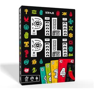 ATM Gaming PILI PILI - Gioco da Tavolo - Gioco di Carte Tattico e Divertente - 2-8 Giocatori - 20 Min - Vincitore Premio Gioco dell'anno 2025 - Il gioco da viaggio perfetto
