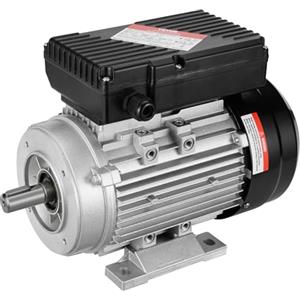 VEVOR Motore Elettrico 0,75KW 1400 Giri/min, CA 220~240V 5,45A, 80, Telaio B34, Motore Compressore d'Aria Monofase, Albero Chiavetta 19mm, Rotazione CW/CCW per Macchine Agricole Attrezzature Generali