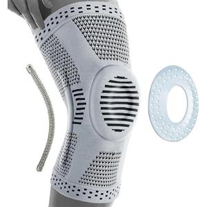 360 RELIEF Ginocchiera per Uomo E Donna - Imbottitura in Gel a Compressione - Ginocchiera Con Borsa Lavanderia