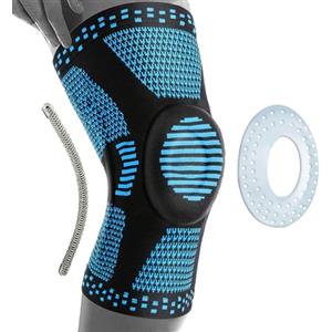 360 RELIEF Ginocchiera per Uomo E Donna - Imbottitura in Gel a Compressione - Ginocchiera Con Borsa Lavanderia
