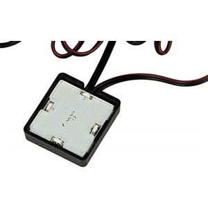 LEDLUX Interruttore Led Dimmer Touch Con Memoria Per Specchio Da Bagno 12V 24V 4A Con Indicatore Led Blu