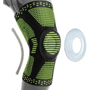 360 RELIEF Ginocchiera per Uomo E Donna - Imbottitura in Gel a Compressione - Ginocchiera Con Borsa Lavanderia