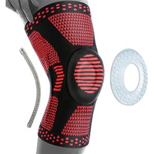 360 RELIEF Ginocchiera per Uomo E Donna - Imbottitura in Gel a Compressione - Ginocchiera Con Borsa Lavanderia