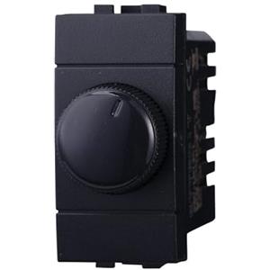ZOREI Regolatore Dimmer A Manopola 220V 100-1000W, Compatibile Con Bticino Living Light (Nero)