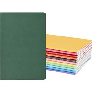 ZCZN-Quaderno Appunti, Taccuino Formato A5, Confezione da 12 Quaderni-30 Fogli/60 Pagine, Utilizzato per Scrivere Note, Diario o Agenda, Multicolore, Rigo