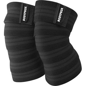 Bodyprox Ginocchiera per squat, sollevamento pesi, powerlifting, leg press e cross training, supporto per ginocchio per uomini e donne