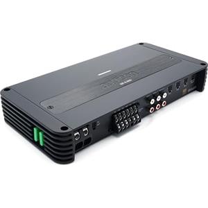 Audison SR 6.600 - Amplificatore a 6 canali in Classe D per auto, configurazione 4x140W + 2x185W su 2 ohm, ideale per sistemi attivi multivia ad alta efficienza