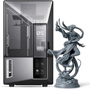 ELEGOO Mars 5 Ultra 9K Stampante 3D Resina,150 mm/h di Stampa ad Alta Velocità, Livellamento Automatico e Rilevamento Intelligenti, Trasferimento WiFi, 153,36 x 77,76 x 165 mm³