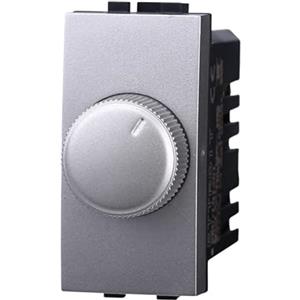 ZOREI Regolatore Dimmer A Manopola 220V 100-1000W, Compatibile Con Bticino Living Light (Grigio)