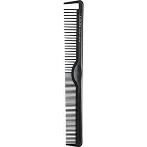 LUSSONI T4B LUSSONI CUTTING COMB - Pettine per capelli in carbonio infrangibile, per tutti i tipi di capelli, con ioni antistatici e negativi, dentatura grossolana e fine (108)