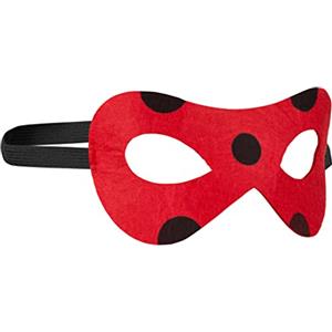 BALINCO Maschera Coccinella Rossa con Puntini Neri | Copricapo Maschera Viso Scarabeo | Carnevale Halloween Party