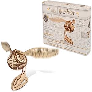 UGEARS Puzzle in legno 3D per adulti - Harry Potter, Kit Puzzle 3D Harry Potter, 120 Pezzi, 14.5 x 22 cm, Età: 14 anni e su