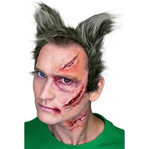 BALINCO Fascia per capelli da lupo mannaro | Orecchie da lupo in peluche per donne e uomini come accessorio per il tuo costume da lupo per Carnevale