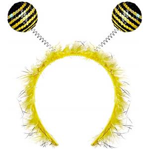 BALINCO Cerchietto ape con antenne per donna come accessorio per il vostro costume di carnevale