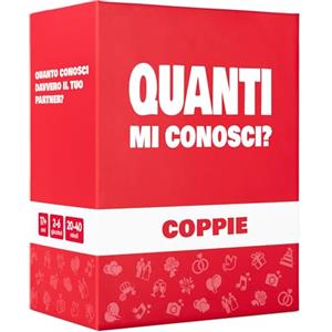 The World Game Gioco da Tavolo per Coppie - 150 Domande con Carte per Conoscersi Meglio - Regalo per Adulti, San Valentino, Anniversario - Giochi di Società Italiani per Uomo e Donna