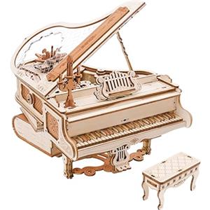ROKR Pianoforte Puzzle 3D -Modellismo Per Adulti Costruire-Idea Regalo per Uomini Donne(AMK81)