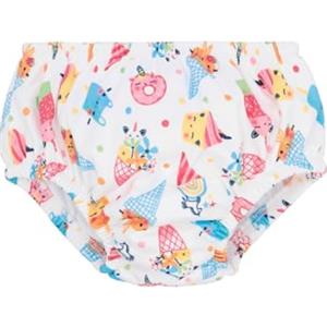 Ellepi costume neonato mare piscina contenitivo (Dino bianco, 9-18 mesi)