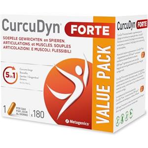Metagenics CurcuDyn Forte - Per il Benessere di Articolazioni, Cartilagini e Tendini - 180 Gellule