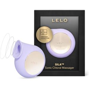 LELO SILA Vibratori clitoriode donna, Massaggiatore Sonico, Giocattolo Intimo Impermeabile per Donne con Stimolazione Esterna Delicata e 8 Modalità di Vibrazione, Vibratori donna (Lilac)