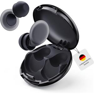 Duppiie Pro Tappi Orecchie Dormire| Certificato 47dB SoundTarget | Confort a Nuvola e Isolamento Triplo | 8 Misure per Sonno, Ufficio, Viaggi