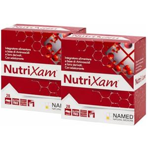 NAMED Integratore Aminoacidi Essenziali EAA | Aminoacidi Ramificati BCAA | Recupero Muscolare, Energia e Benessere Fisico | Integratore Completo Adulti | Standard, 2 Confezioni da 28 Buste