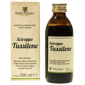 Erbecedario Sciroppo tosse adulti e bambini con Propoli e Pino Silvestre 200ml, sciroppo balsamico fluidificante con 8 estratti selezionati - Made in italy