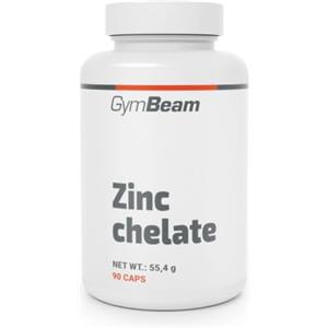 GymBeam Integratore di Zinco da 15 mg, Integratore di Zinco Bisglicinato altamente assorbibile, sostiene la salute delle ossa, mantiene i normali livelli di testosterone (90 tabs)