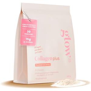 Glow25® Collagen Plus 450g - vitamina C, zinco, biotina