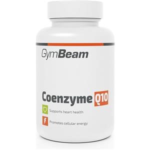 GymBeam Coenzima Q10, Integratore per l'Energia, Coenzima Q10 Ricco di Vitamina E, per Combattere lo Stress Ossidativo, Migliorare la Salute della Pelle e Performance Sportiva, in Compresse (60 cps)