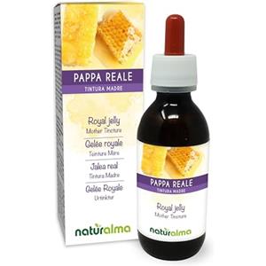 Naturalma Pappa reale (Royal jelly) Tintura Madre analcoolica Naturalma - Estratto liquido gocce 120 ml - Integratore alimentare