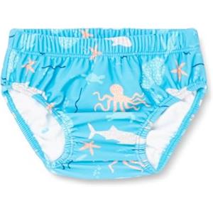 Playshoes Schwimmwindel Pannolino da Bagno per Bambino e Neonato, Meerestiere, 74/80 Unisex-Bimbi