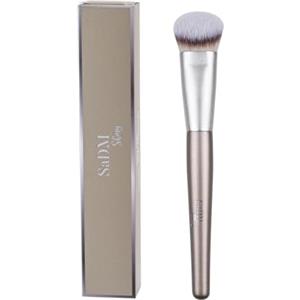 SaDM Shiny Pennello make up contorno viso - Pennello trucco per fondotinta, cipria, crema, blush, bronzer e illuminante - Professionale, vegano e cruelty free