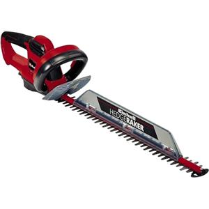 Einhell Tagliasiepi elettrico GC-EH 6055/1 (220-240 V, 600 W, lungh. taglio 55 cm, distanza denti 26 mm, incl. Faretra, collettore ramaglie)