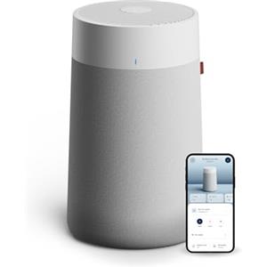 BLUEAIR Purificatore d'aria per ambienti fino a 86 m² - Intelligente, silenzioso, tecnologia HEPASilent, rimuove allergeni, peli di animali domestici, fumo, polvere e muffa - Blue Pure 3350i Max