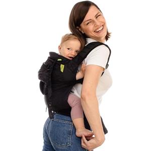 Boba Air Black - Marsupio Porta Bimbo Bebè Ergonomico Neonato da Viaggio Ultra Leggero