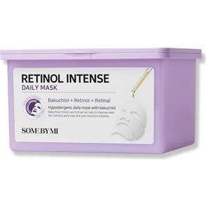 SOME BY MI Retinol Intense Daily Mask - 30 maschere, 11,8 oz - Maschera al retinolo per la routine glass skin - Migliora texture, elasticità e segni dell'invecchiamento - Skincare coreana