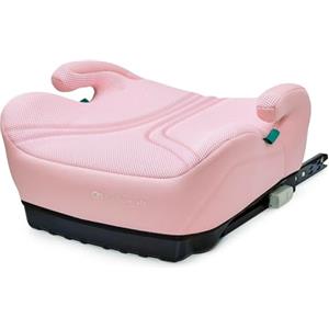 kk Kinderkraft Kinderkraft I-BOOST 2 PRO, Seggiolino per Bambini da 125-150 cm e da 6 a 12 anni, Installazione ISOFIX, molto leggero (2,36 kg), Braccioli Ergonomici, Rivestimento Sfoderabile, Rosa