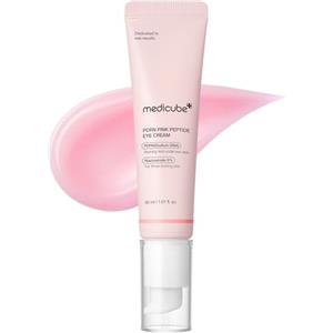 medicube Salmon DNA PDRN Pink Peptide Eye Serum 1,01 fl.oz - Siero occhi con Niacinamide e Retinolo puro per linee sottili e tono irregolare