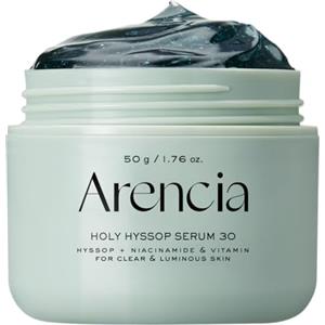 ARENCIA Glow Hyssop Overnight Face Mask Serum Siero idratante e antietà per una pelle di vetro coreana dall'aspetto più giovane, 30% vitamina A, C, E, 10% niacinamide,