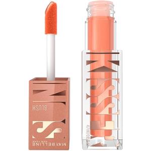 Maybelline New-York - Blush liquido illuminante multiuso - Blush, Highlighter e Bronzer, buona miniera, tinta oliata, trucco Glowy, SUNKISSER - Tonalità Uptown Glow - 4,7 ml