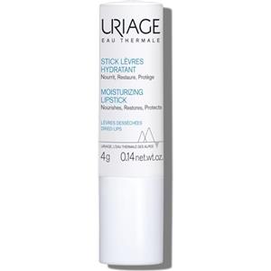 Uriage Eau Thermale Balsamo Labbra con Acido Ialuronico, Burro di Karité e Vitamina C - Balsamo labbra idratante molto morbido per labbra secche e screpolate - Idratazione intensa - Unisex