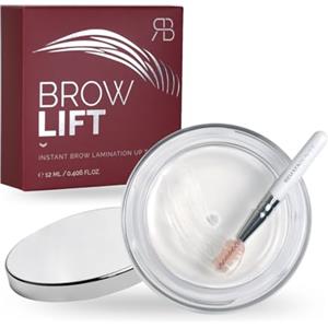 RB RENATA BEAUTY Brow Lift - Cera Trasparente per Sopracciglia (Gel Fissante) Effetto Laminazione - Tenuta Forte 24 ore, Asciugatura Trasparente - Senza Residui Bianchi - Scovolino Incluso - 12 ml