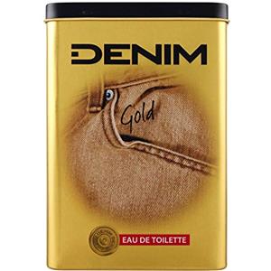 Denim Gold Eau de Toilette 100 ml Spray Uomo "Ed. Limitata Metal Box"