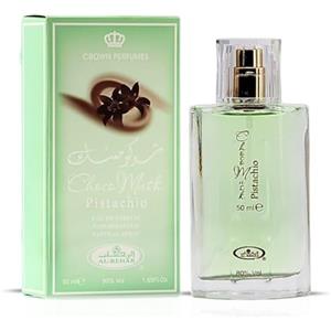 Ayat Perfumes - Eau de Parfum Choco Musk Pistachio - 50 ml - Profumo orientale gourmand - Pistacchio, cacao, vaniglia, ambra - Unisex - Lunga durata - Idea regalo