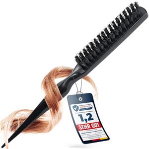 marQus Spazzola con setole di cinghiale - Naturale, professionale e ideale per volume e lucentezza. Perfetta per styling e massaggio del cuoio capelluto. 1 pezzo per cura delicata e risultati impeccabili