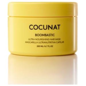 COCUNAT - Boombastic - Maschera per Capelli Ultra Nutriente - Per Capelli Secchi, Danneggiati o Sfibrati - Adatta al Metodo Curly - 200 ml
