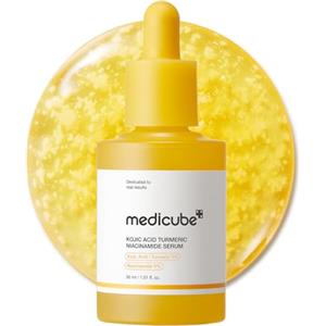 medicube Kojic Acid Tumeric Niacinamide Serum - Siero Viso Lenitivo e Riequilibrante per Pelle con Imperfezioni, con Niacinamide per Idratazione e Protezione della Pelle, 30 ml, Skincare Coreana