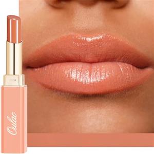 Oulac Rossetto Labbra Nudo Idratante a Tenuta Prolungata - Effetto Succoso, Applicazione Precisione, Colore Brillante, Texture Morbida，Vegan e Cruelty-free, 05 Señorita