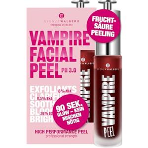 Svenja Walberg Peeling al 35% di acidi della frutta I 15% di AHA e BHA + 20% di vitamina C I VAMPIRE PEEL di Svenja Walberg I peeling chimici contro rughe, brufoli, pori dilatati I Mega Glow I VEGAN